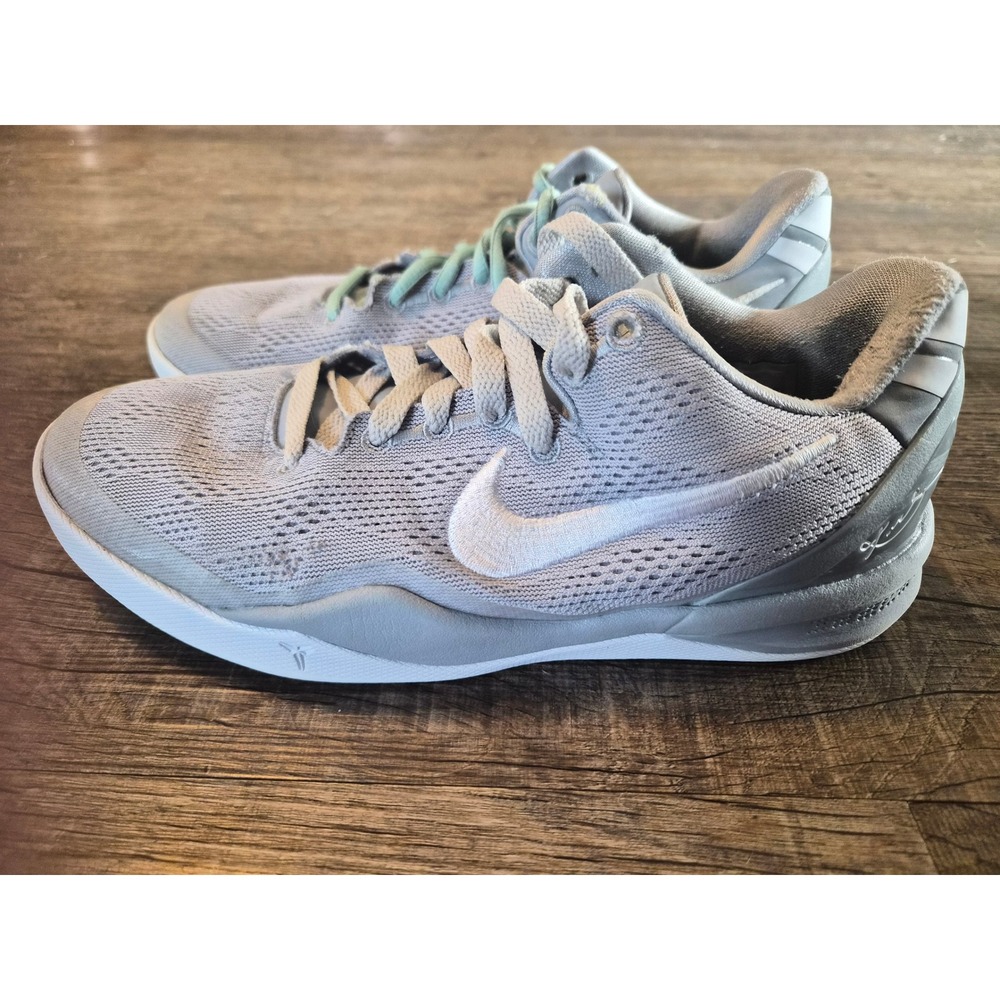 Nike Kobe 8 Protro Wolf Grey Basketball Shoes Kids Size 5.5Y